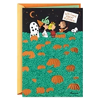 Peanuts® Welcome Great Pumpkin Halloween Card for only USD 3.29 | Hallmark