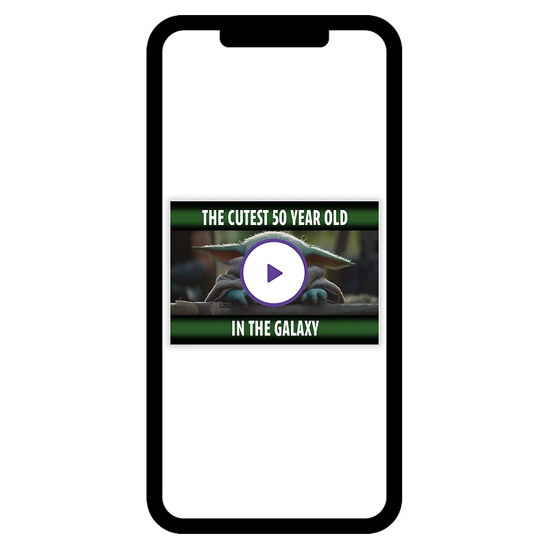 Star Wars: The Mandalorian™ Cutest in the Galaxy Custom Birthday Card for only USD 4.99 | Hallmark