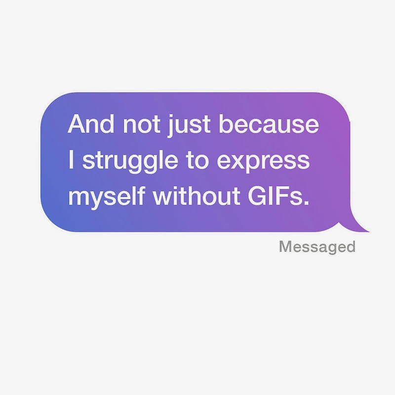 Struggling to Express Myself Without GIFs Funny Thank You Card for only USD 3.99 | Hallmark