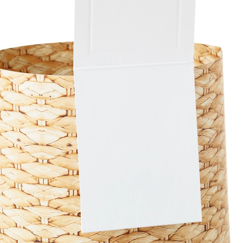 Build-a-Bouquet Woven Basket Pop-Up Paper Vase With Mini Card for only USD 4.99 | Hallmark