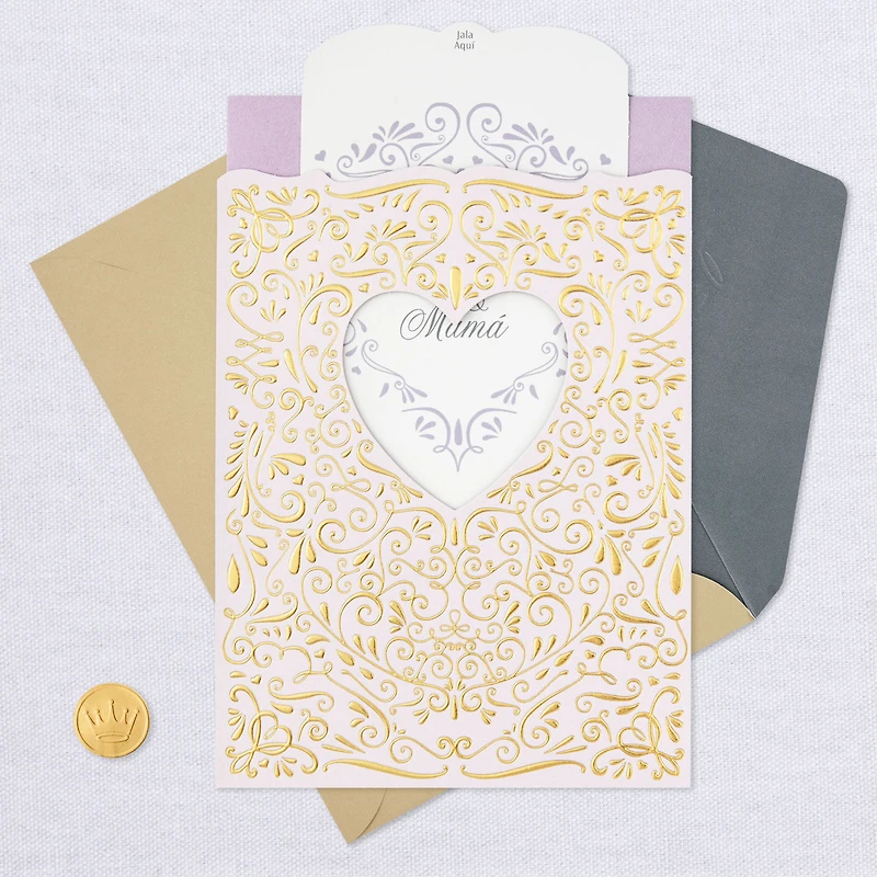 Heart of Our Family Spanish-Language Anniversary Card for Papá & Mamá With Keepsake Sentiment for only USD 4.99 | Hallmark