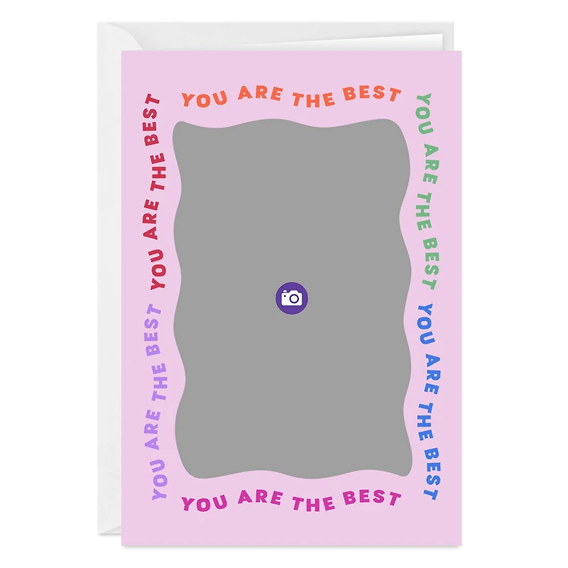 Personalized You’re the Best Frame Photo Card for only USD 4.99 | Hallmark