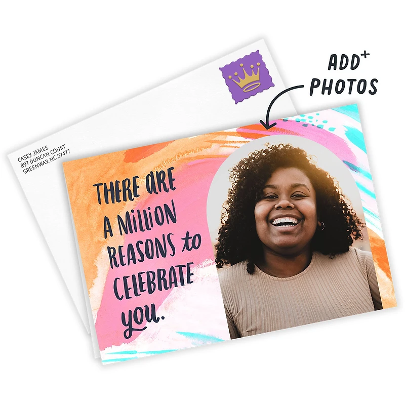 Personalized Million Reasons Birthday Photo Card for only USD 4.99 | Hallmark