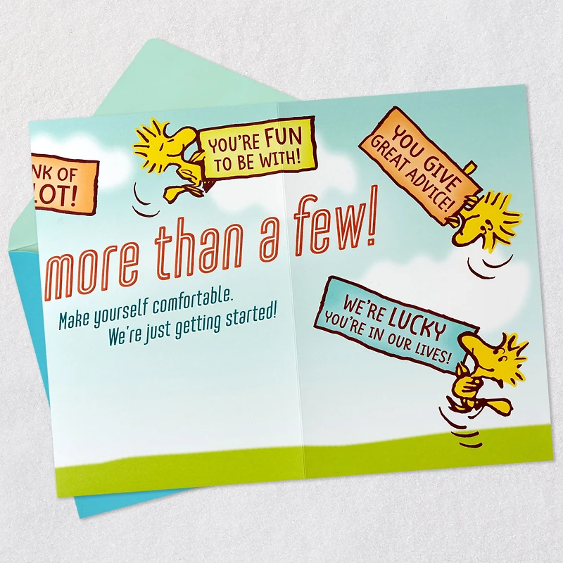 Peanuts® More Than a Few Great Things About You Pop-Up Birthday Card for Grandpa for only USD 5.59 | Hallmark