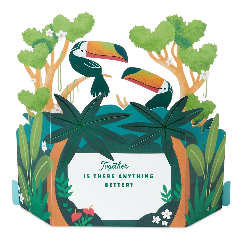 A Couple of Lovebirds 3D Pop-Up Love Card for only USD 7.99 | Hallmark