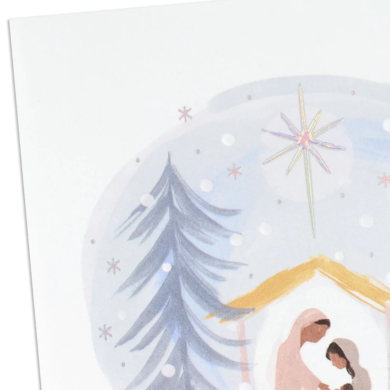 The Joy and Peace of That Holy Night Greek-Language Christmas Card for only USD 4.99 | Hallmark