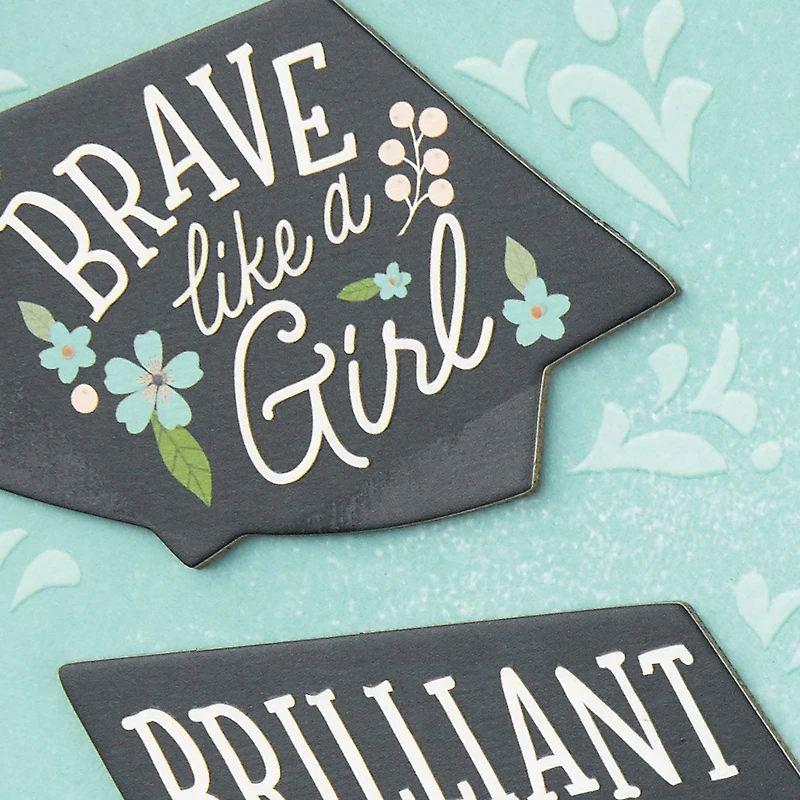 Brave, Brilliant and Bold Like a Girl Graduation Card for Her for only USD 5.59 | Hallmark