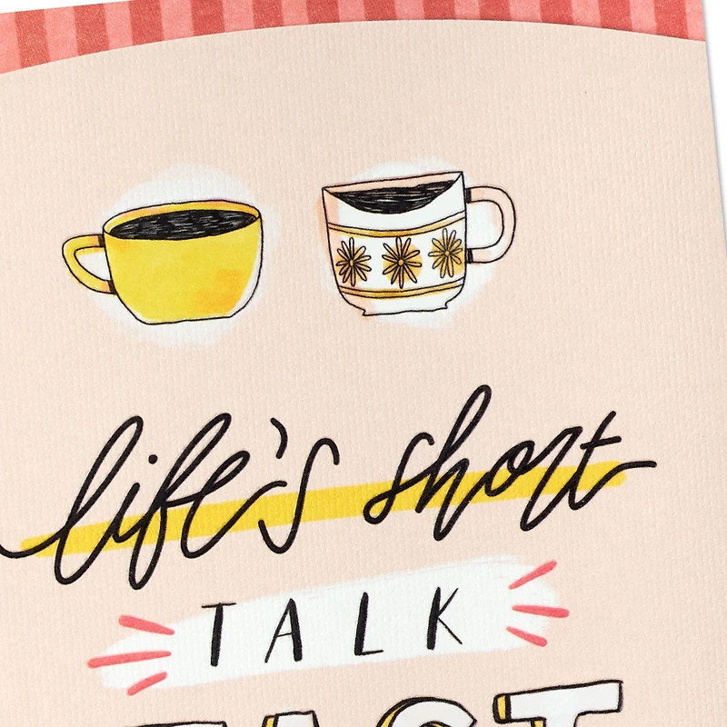 Gilmore Girls Life's Short, Talk Fast Card for only USD 5.99 | Hallmark