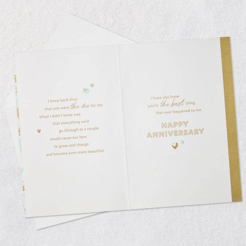 I Love You More With Every Year Anniversary Card for only USD 9.99 | Hallmark