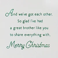 We'll Always Have Each Other Christmas Card for Brother for only USD 5.59 | Hallmark