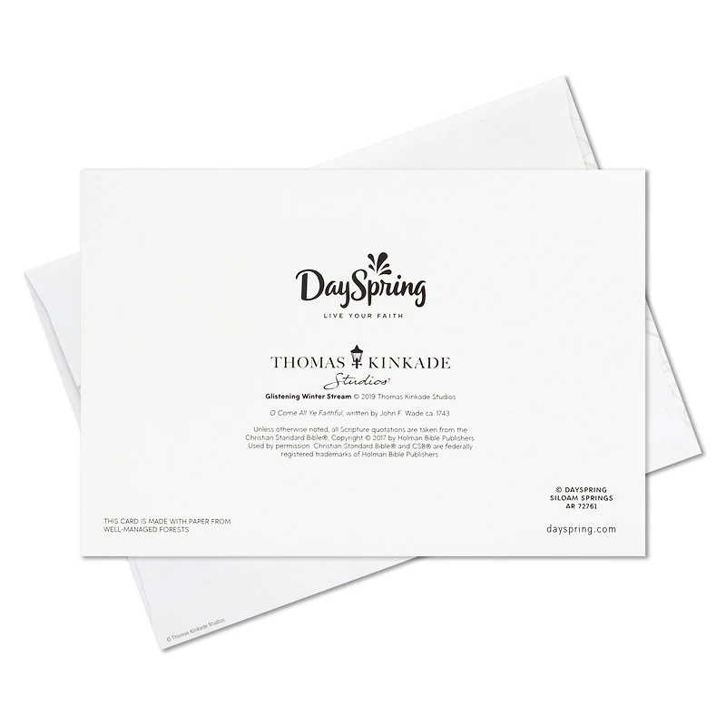 Thomas Kinkade Country Church Religious Boxed Christmas Cards, Pack of 16 for only USD 15.49 | Hallmark