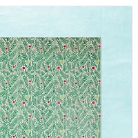 Light Blue/Boughs and Dots 2-Pack Holiday Tissue Paper, 6 sheets for only USD 1.99 | Hallmark