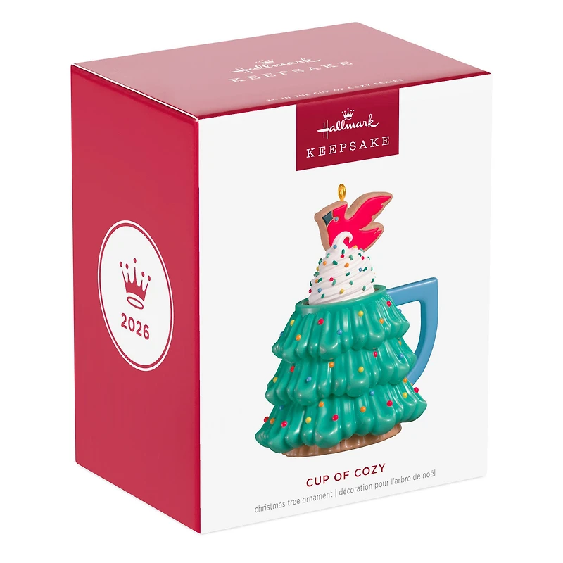 Cup of Cozy Porcelain Ornament for only USD 27.99 | Hallmark