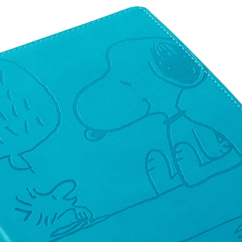 Peanuts® Snoopy and Woodstock Faux Leather Notebook for only USD 16.99 | Hallmark