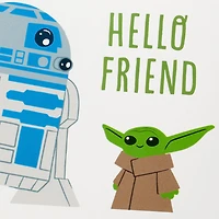 Star Wars: The Mandalorian™ R2-D2™ and Grogu™ Blank Notes, Pack of 10 for only USD 10.49 | Hallmark