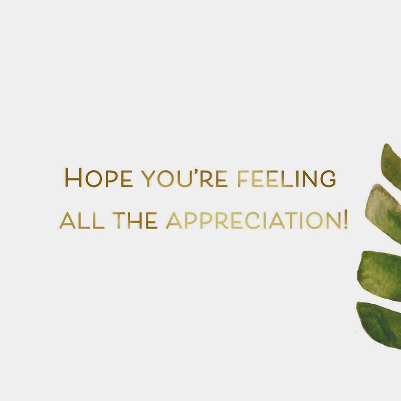Hope You're Feeling the Appreciation Good Job Card for only USD 3.59 | Hallmark