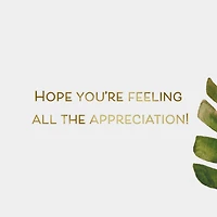 Hope You're Feeling the Appreciation Good Job Card for only USD 3.59 | Hallmark