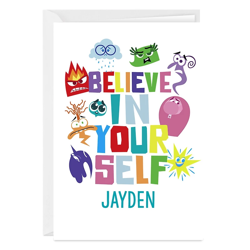 Disney/Pixar Inside Out 2 Believe in Yourself Custom Encouragement Card for only USD 4.99 | Hallmark