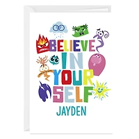 Disney/Pixar Inside Out 2 Believe in Yourself Custom Encouragement Card for only USD 4.99 | Hallmark