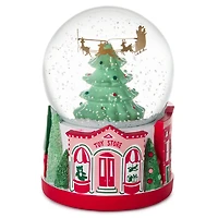 Santa's Flight Christmas Snow Globe With Sound and Motion for only USD 82.99 | Hallmark