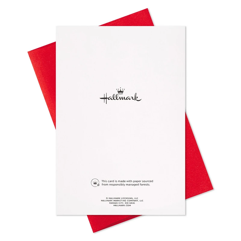 Red Script and Snowy Evergreens Boxed Christmas Cards, Pack of 16 for only USD 15.49 | Hallmark