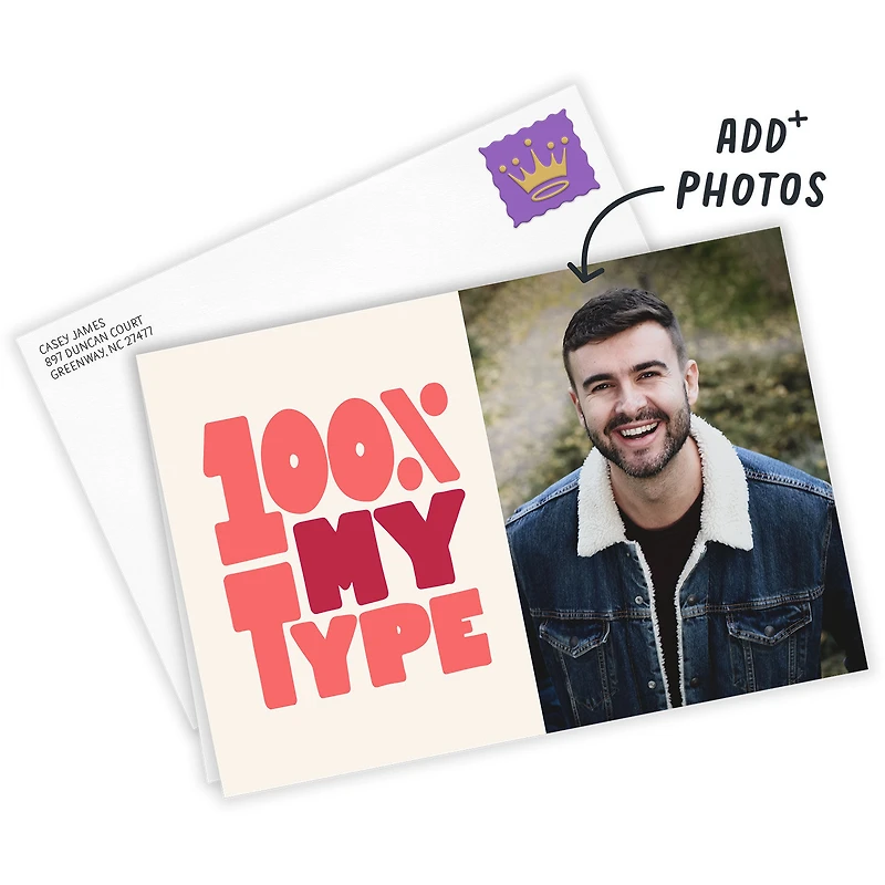 100% My Type Custom Love Card for only USD 4.99 | Hallmark