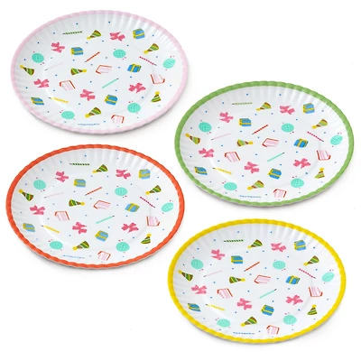 Birthday Celebration Icons Melamine Dessert Plates, Set of 4 for only USD 22.99 | Hallmark