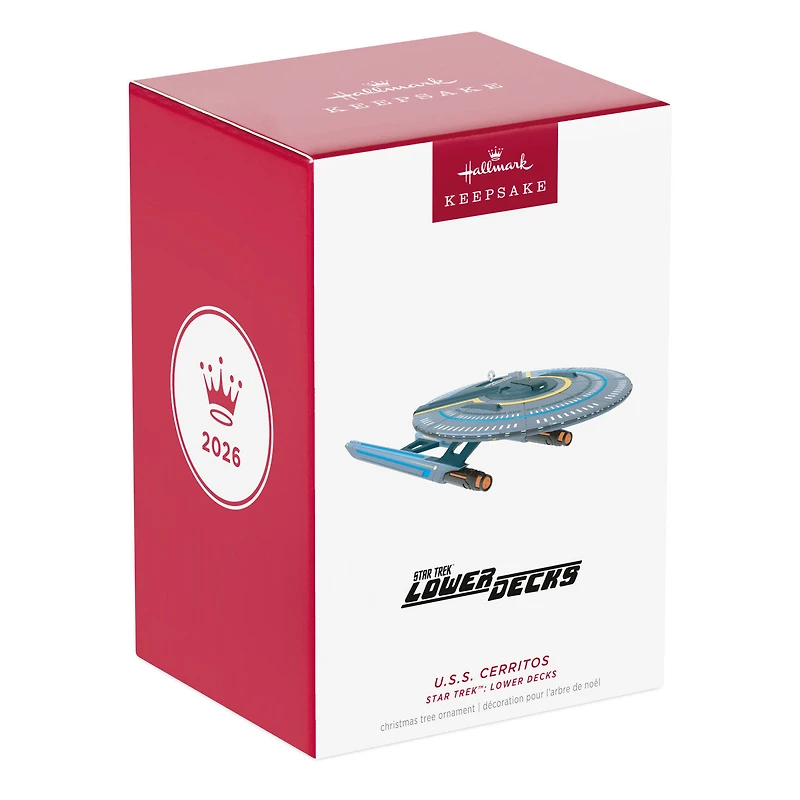 Star Trek™: Lower Decks U.S.S. Cerritos Ornament for only USD 33.99 | Hallmark