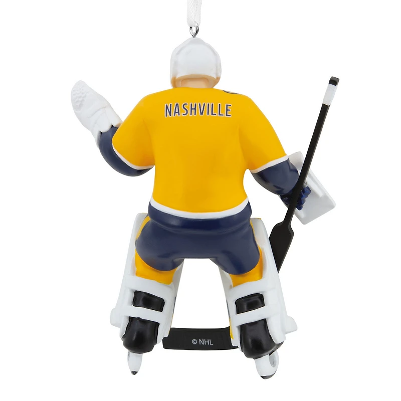 NHL Nashville Predators® Goalie Hallmark Ornament for only USD 14.99 | Hallmark