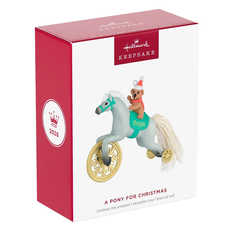A Pony for Christmas 2026 Ornament for only USD 22.99 | Hallmark