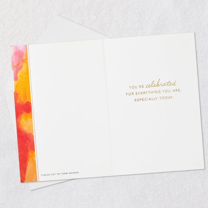ArtLifting You're Celebrated Today Card for only USD 3.99 | Hallmark