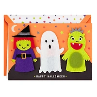 Happy Halloween Card With Felt Finger Puppets for only USD 7.99 | Hallmark