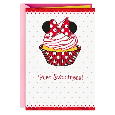Disney Minnie Mouse Cupcake Birthday Card for Girls for only USD 3.99 | Hallmark