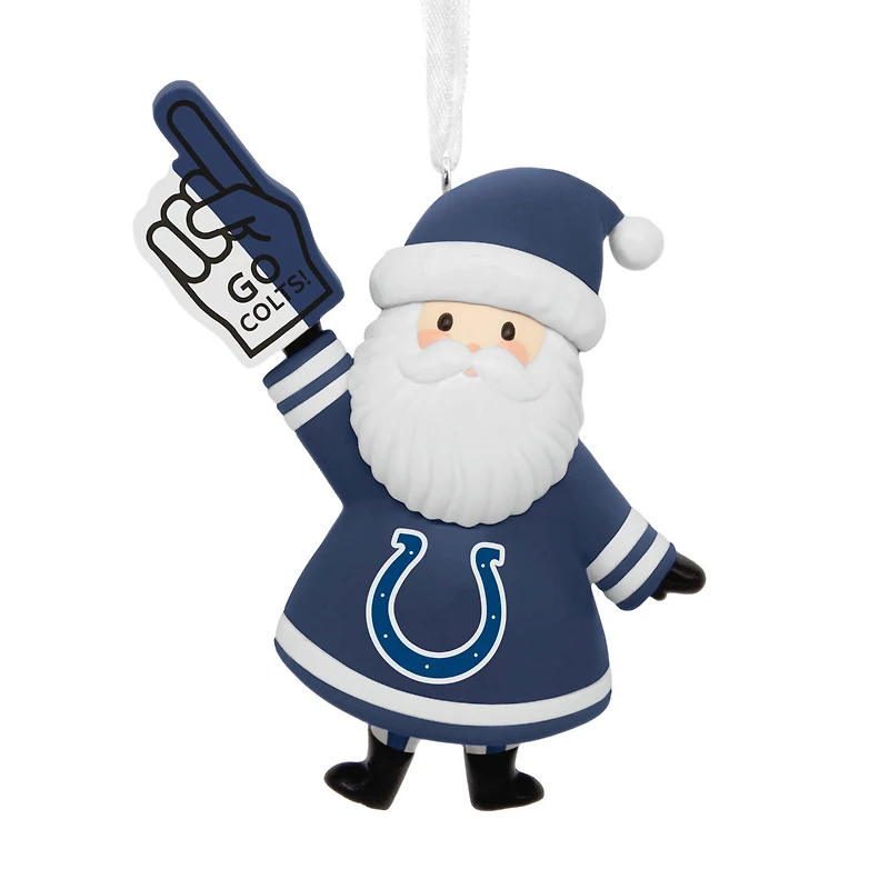 NFL Indianapolis Colts Santa Fan Hallmark Ornament for only USD 12.99 | Hallmark