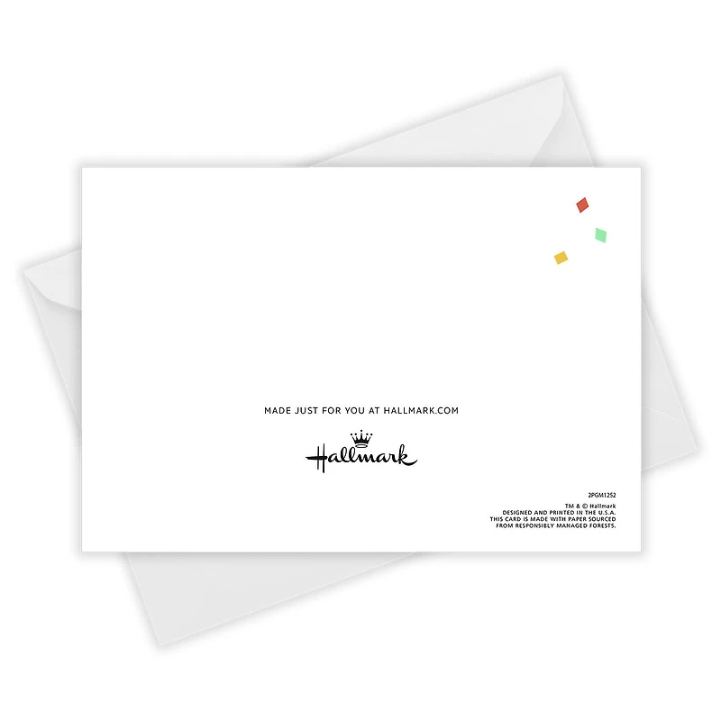 Personalized Woo Hoo Confetti Celebration Photo Card for only USD 4.99 | Hallmark
