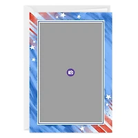 Red, White and Blue Patriotic Custom Card for only USD 4.99 | Hallmark