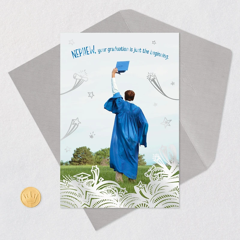 Just the Beginning Graduation Card for Nephew for only USD 2.00 | Hallmark