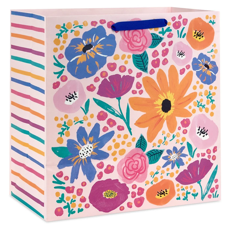 15" Pink Garden Floral Extra-Deep Gift Bag for only USD 5.49 | Hallmark