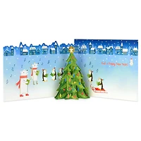 Penguin and Polar Bear Carolers Pop-Up Christmas Card for only USD 6.99 | Hallmark