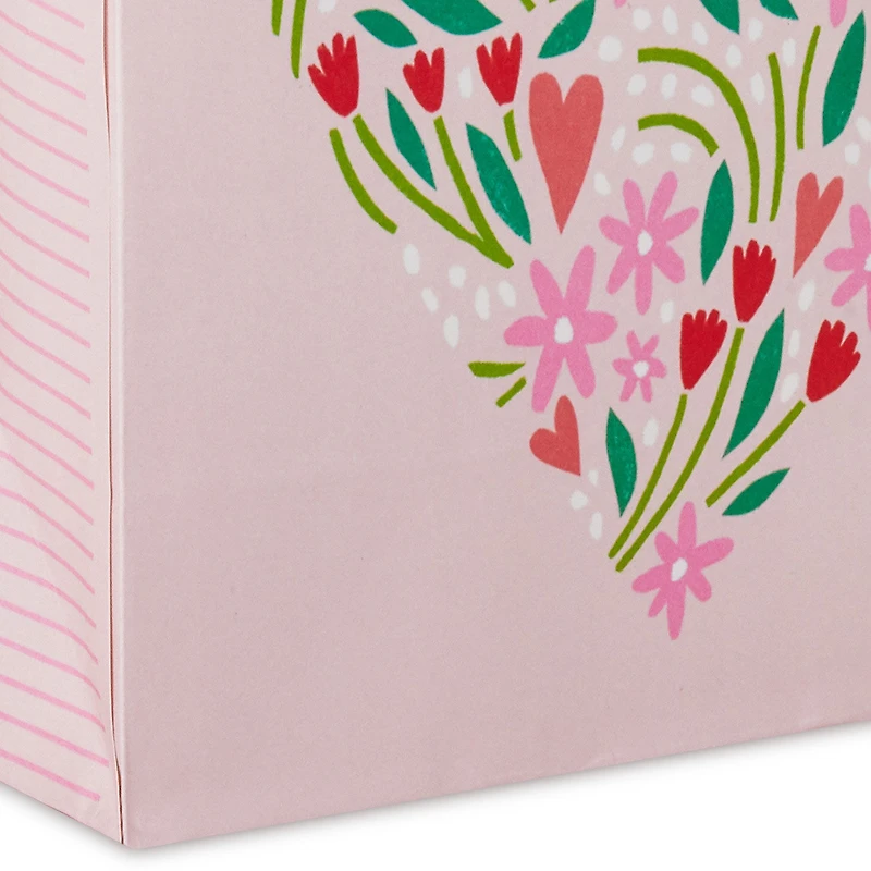 6.5" Heart Bouquet Small Gift Bag With Tissue Paper for only USD 4.99 | Hallmark