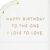 Love to Love You Cupcake With Heart Honeycomb 3D Pop-Up Romantic Birthday Card for only USD 6.99 | Hallmark