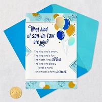 Loved Just Like a Son Birthday Card for Son-in-Law for only USD 5.99 | Hallmark