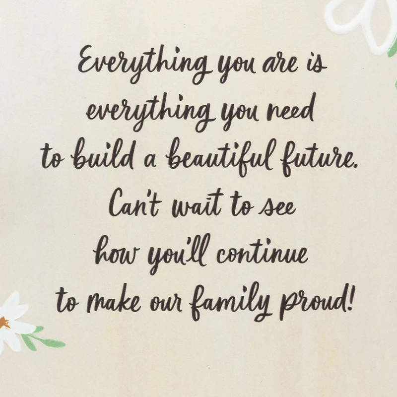 You're Bright, Caring and Ready to Make a Difference Graduation Card for Granddaughter for only USD 4.59 | Hallmark