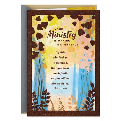 Your Ministry Is Making a Difference Religious Thank You Card for only USD 4.99 | Hallmark