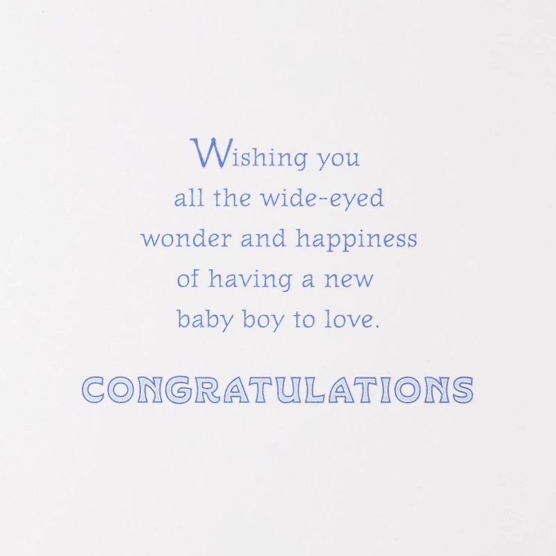 Little Wonder, Big Love New Baby Boy Card for only USD 5.99 | Hallmark