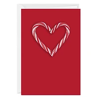 Candy Cane Heart Custom Holiday Card for only USD 4.99 | Hallmark