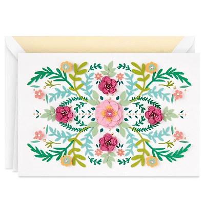 Handcrafted Flowers Blank Card for only USD 9.59 | Hallmark