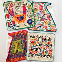 Natural Life Multicolor Microfiber Dish Cloths, Set of 4 for only USD 16.99 | Hallmark