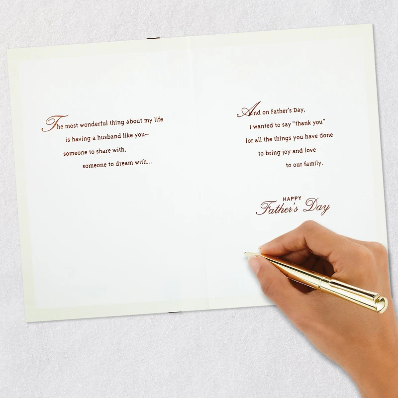 You're the Most Wonderful Thing About My Life Father's Day Card for Husband for only USD 6.99 | Hallmark