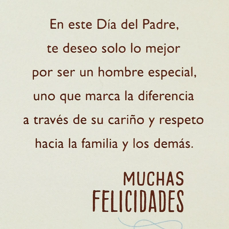 Best Wishes Spanish-Language Father's Day Card for only USD 3.99 | Hallmark